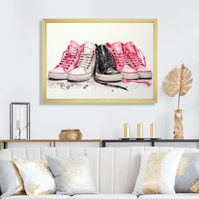 " Fashion Pink Sneakers Obsession II "