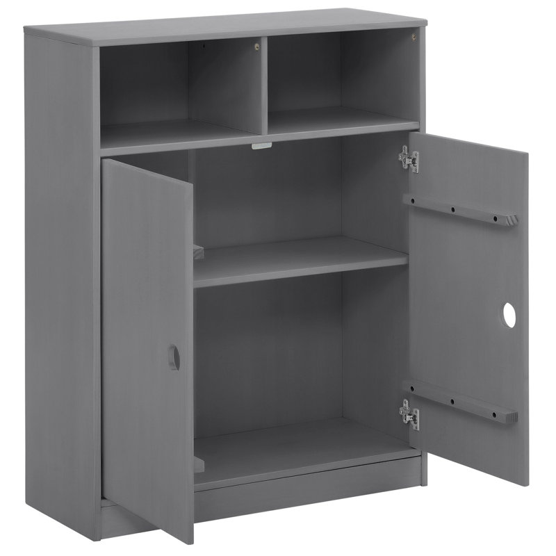 Ermo Solid Wood Bathroom Cabinet