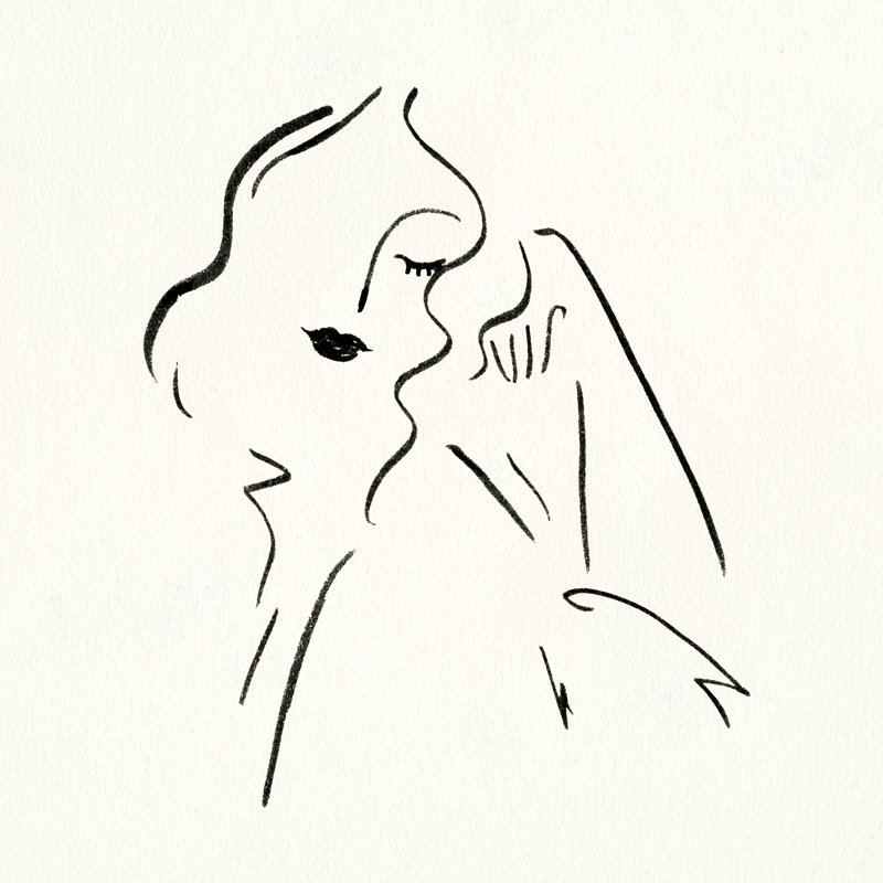 Simple Study II by Victoria Borges - Wrapped Canvas Print, 30cm H x 30cm W