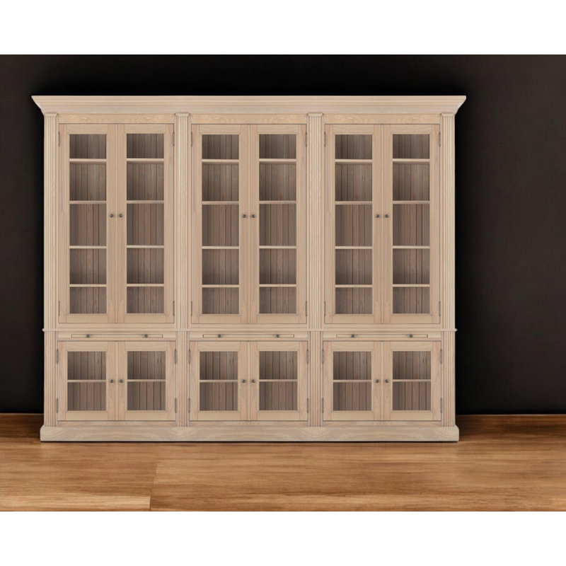 Amali 609.6cm H x 762cm W Library Bookcase