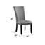 Chaise d'appoint Caralin (lot de 2)