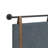 Rosabel Zeva Floating Queen Headboard Gray