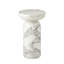Tumble Marble End Table-2077261561
