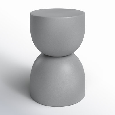 Vilnius 12'' Concrete Outdoor Side Table