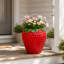 Pot de fleurs décoratif en forme de fraise pour la décoration extérieure