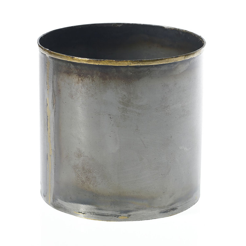 Cayder Metal Pot Planter, 6" H x 6.25" W x 6.25" D