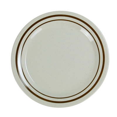 Sesame Round Dinner Melamine Dinner Plate