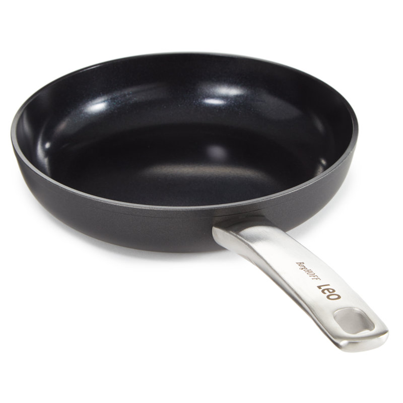 BergHOFF Graphite Non-stick Ceramic Frying Pan 8", Sustainable Recycled Material, 8"
