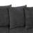 Large Seating Corduroy Modular Sleeper Sectional