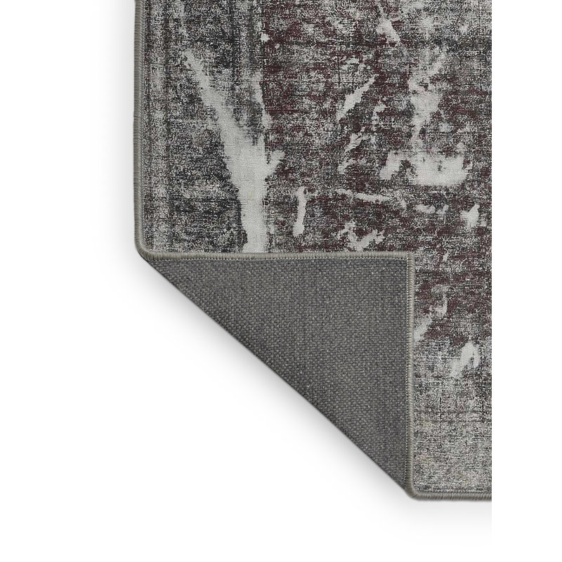 Tapis contemporain gris, Rectangle 8 pi x 10 pi
