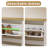 Shoe Storage Cabinet with 4 Flip Drawers