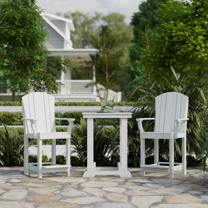 Ensemble de patio 3 pièces Heritage, Blanc