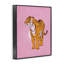 «Preppy Tiger debout noir», estampe numérique par Nataly White-111734013-107873481