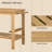 Sylka Solid Wood Bar Cart