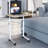 30.75'' H x 23.5'' W Laptop Cart with Wheels