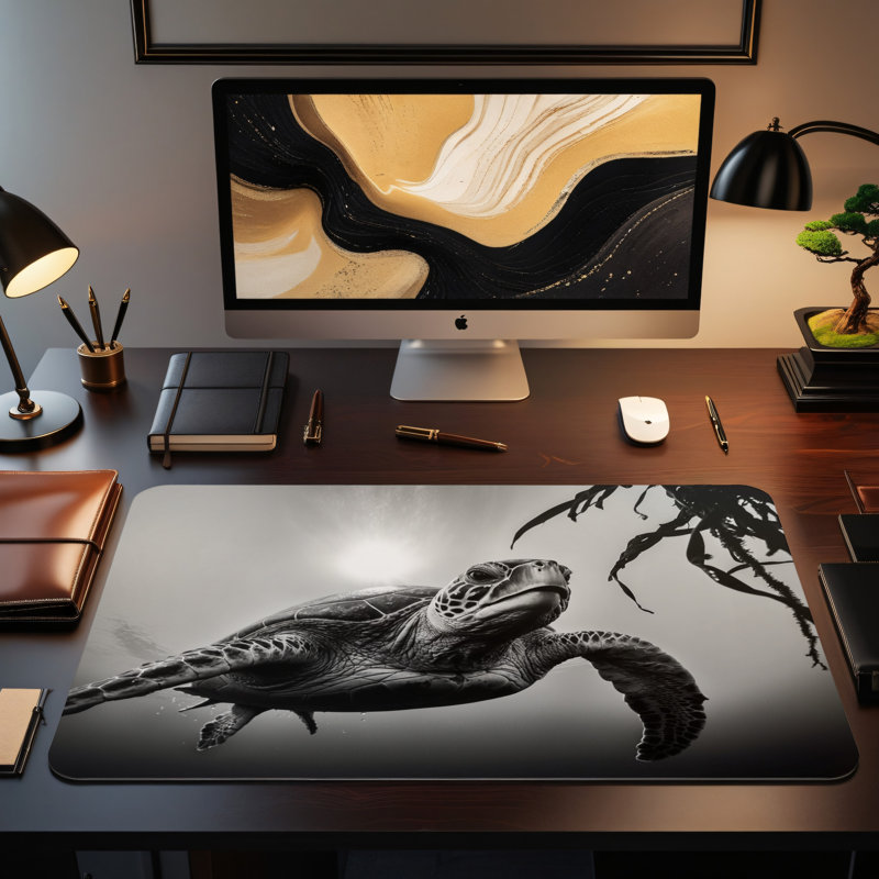 Polyester Desk Pad, 23.6x13.8