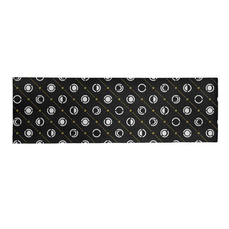 Chenille Geometric Indoor Rug, Runner 2'5" x 8'