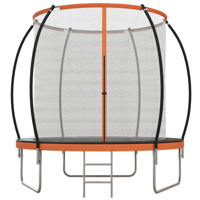 Trampoline de jardin rond avec enceinte sécuritaire Soozier