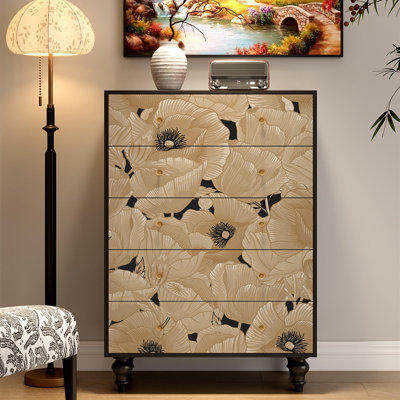 New Chinese-style five-drawer sideboard