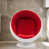 Red Polyester Blend selected