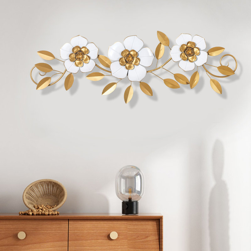Décoration murale fleur