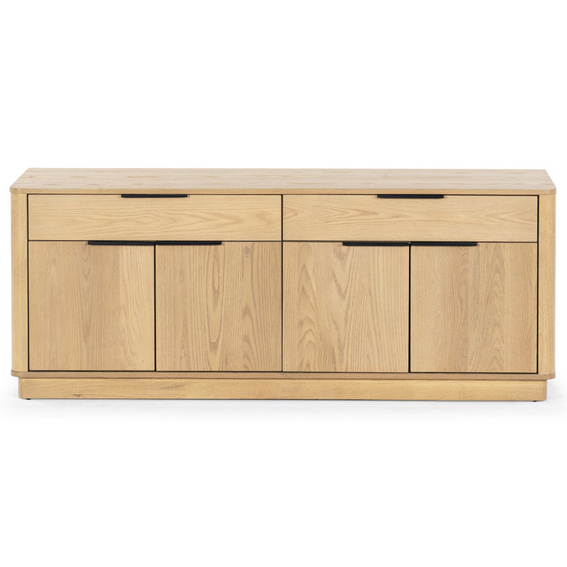 Gabrietta Media Console TV Stand, Natural