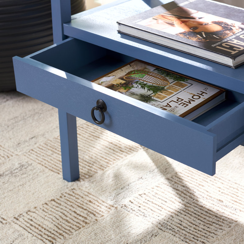 Table d'appoint Branden, Bleu