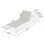 Chaise longue d'extérieur réglable à 5 niveaux 2 pièces, structure en aluminium durable et filet en textilène, parfaite pour le patio / la piscine