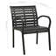 Chaise d'appoint empilable Braith-810109174