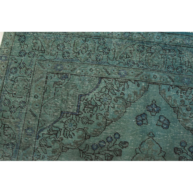 Tapis rectangulaire en laine 6 pi 5 po x 9 pi 9 po One-of-a-Kind