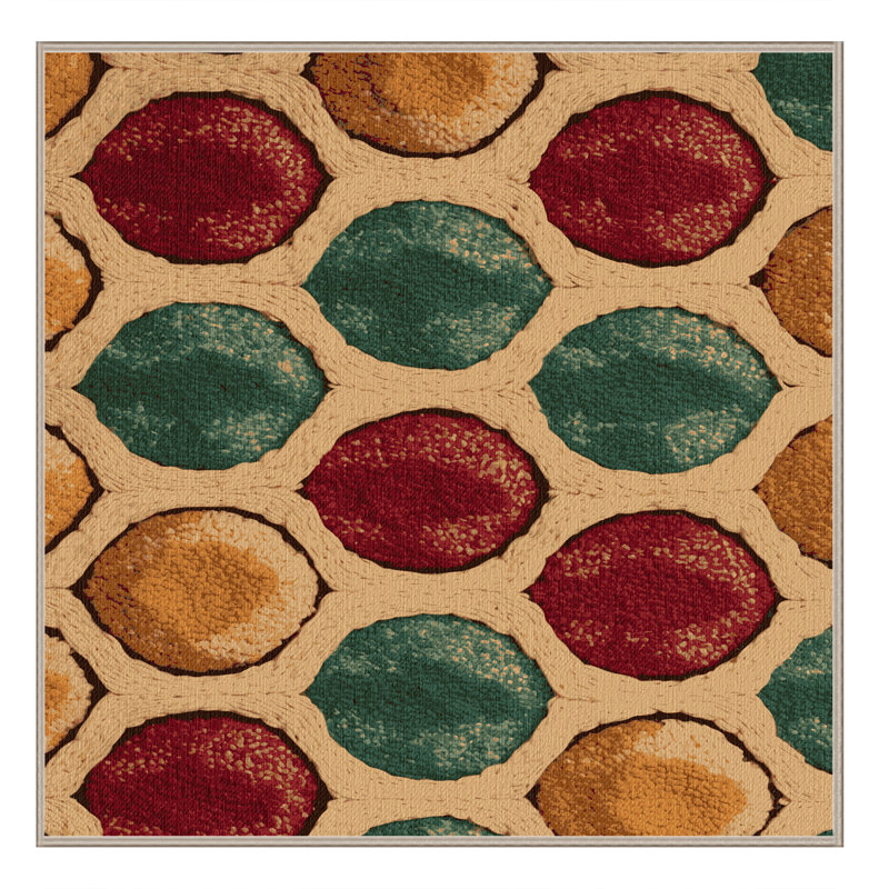  Tapis lavable Ladoo Desserts, Carré 8 pi