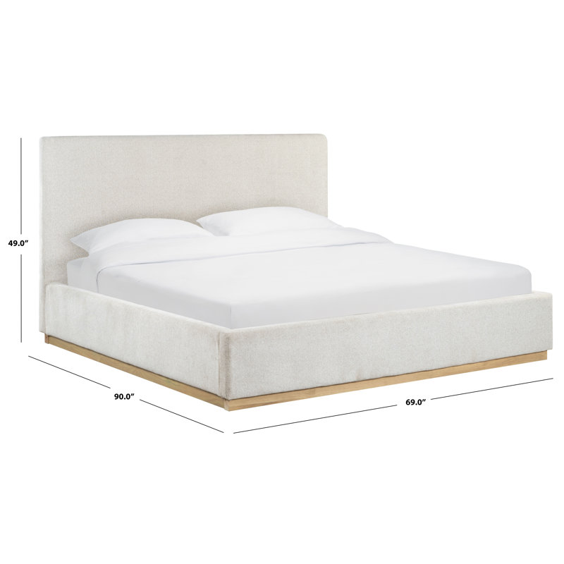 Pippin Chenille Bed , Queen, Ivory