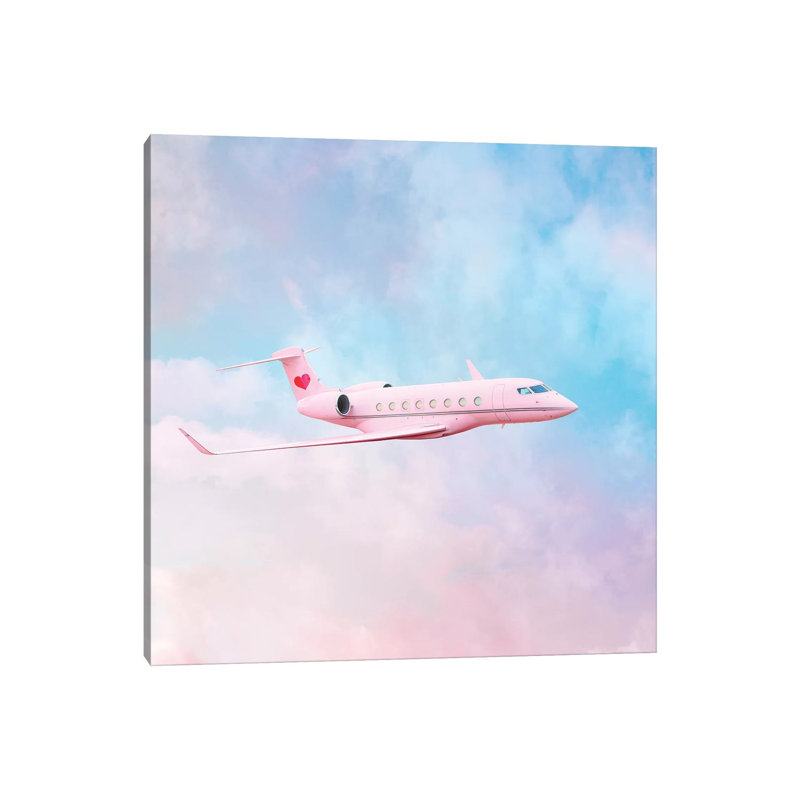 Love Is in the Air 1 Piece Wall Art on Canvas, 66.04cm H x 66.04cm W x 3.81cm D, Wrapped Canvas