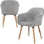 Mirakel 47cm H Velvet Upholstered Armchair-801938979