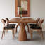 Table en bois massif minimaliste: Wabi - Sabi et fonctionnelle-1577762590