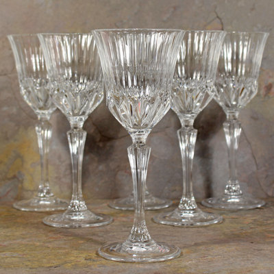 Adagio 5 oz. Crystal Wine Glass Set