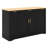 Multi-Functional Storage Sideboard, Extendable Dining Table, Adjustable Shelves, 3-Tier Pull-Out Rack-559098441