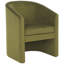 Fauteuil demi-tonneau en velours 24,4 po Ghina-1206673914