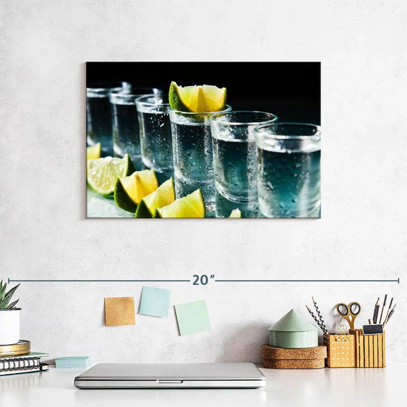 Yarlin Lime Tequila Drinks, 8" H x 12" W