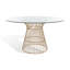 Round Glass Dining Table