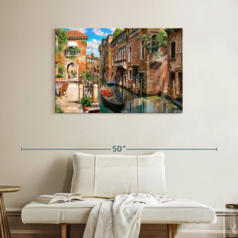 Mehar Venice Canal House, H 26 po x l 39 po
