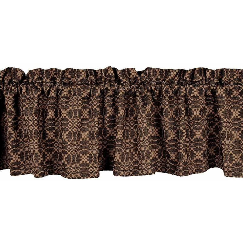 Marshfield jacquard 72" jupe de fenêtre