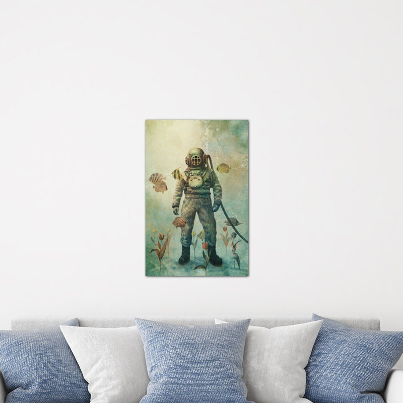 « aero #1 », impression sur toile tendue, H 26 po x l 18 po x P 1,5 po