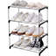 Petit range-chaussures empilable, vestibule, couloir et placard pour économiser de l'espace et du rangement (4 niveaux)-583152934-538030529