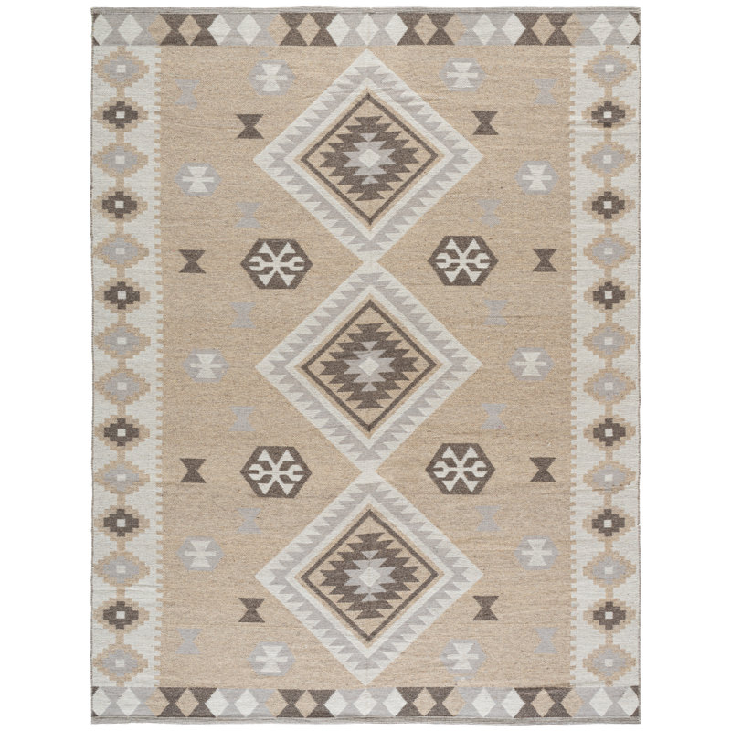 Tapis marocain Kilim 879 Performance, Rectangulaire 8 pi x 10 pi