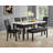 Navi Faux Leather Upholstered Bench