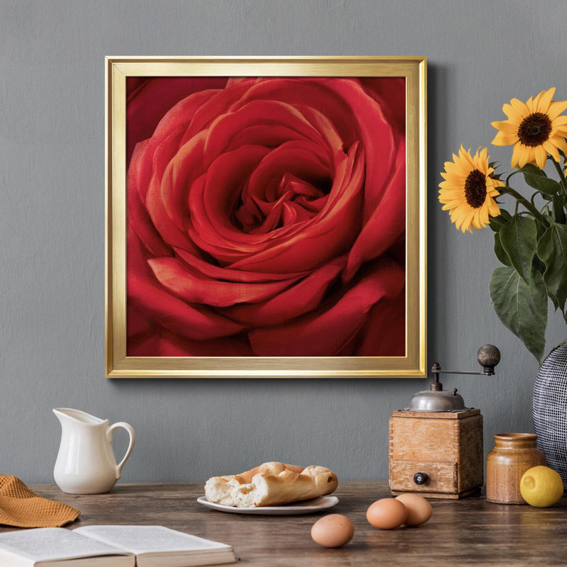 Solo Solo - photographie sur toile encadrée, Or, H 34,5 po x l 34,5 po x P 1,5 po