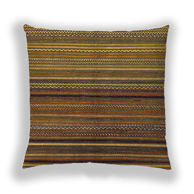 Alans Abstract Reversible Throw Pillow