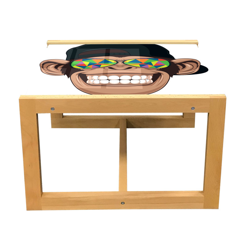 Jakelynn Sled Coffee Table, 62cm H x 46cm W x 40cm D