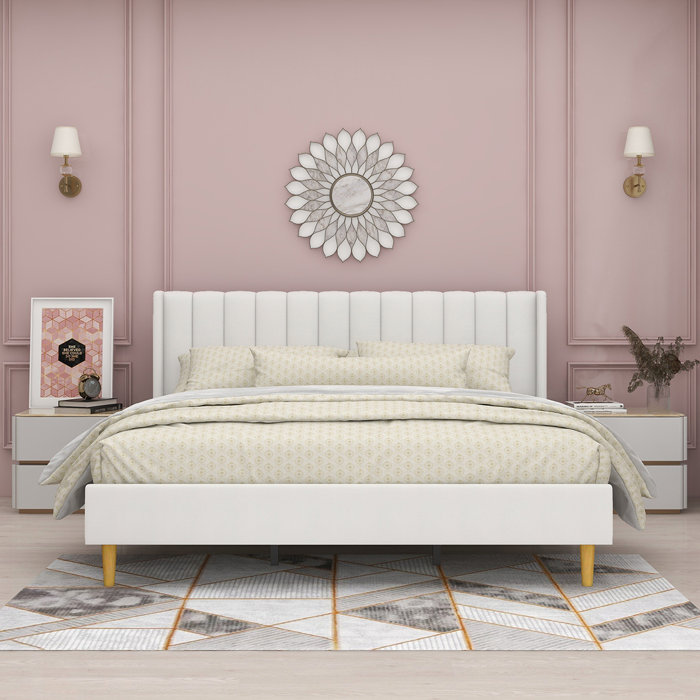 Mercer41 Eriksay Upholstered Bed & Reviews | Wayfair